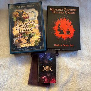 3 Tarot Deck Bundle featuring Everyday Witch and Witches Tarot